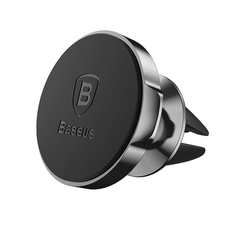 Baseus Small Ears Series Air Vent Magnetic Car Mount Holder for Smartphones / iPhones - Μαγνητική Βάση Αυτοκινήτου Αεραγωγού - Black - SUER - A01