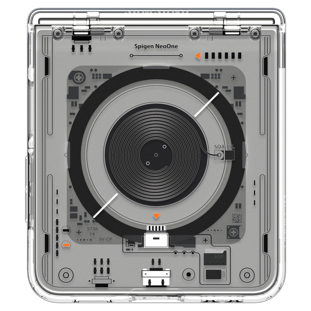 Spigen Samsung Galaxy Z Flip7 - Ultra Hybrid Pro Mag - Σκληρή Θήκη με Πλαίσιο Σιλικόνης με MagSafe - Neo One