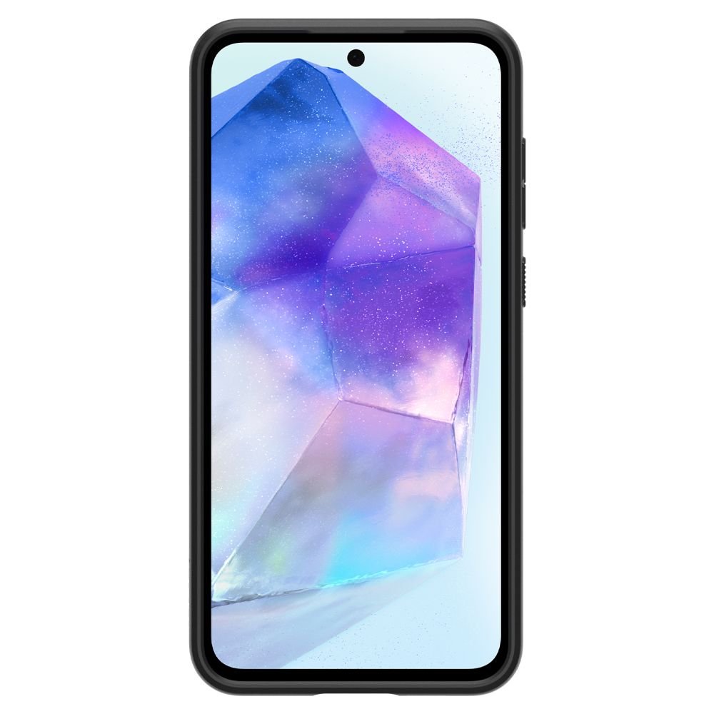 Spigen Samsung Galaxy A55 5G Σκληρή Θήκη με Πλαίσιο Σιλικόνης Ultra Hybrid - Matte Black