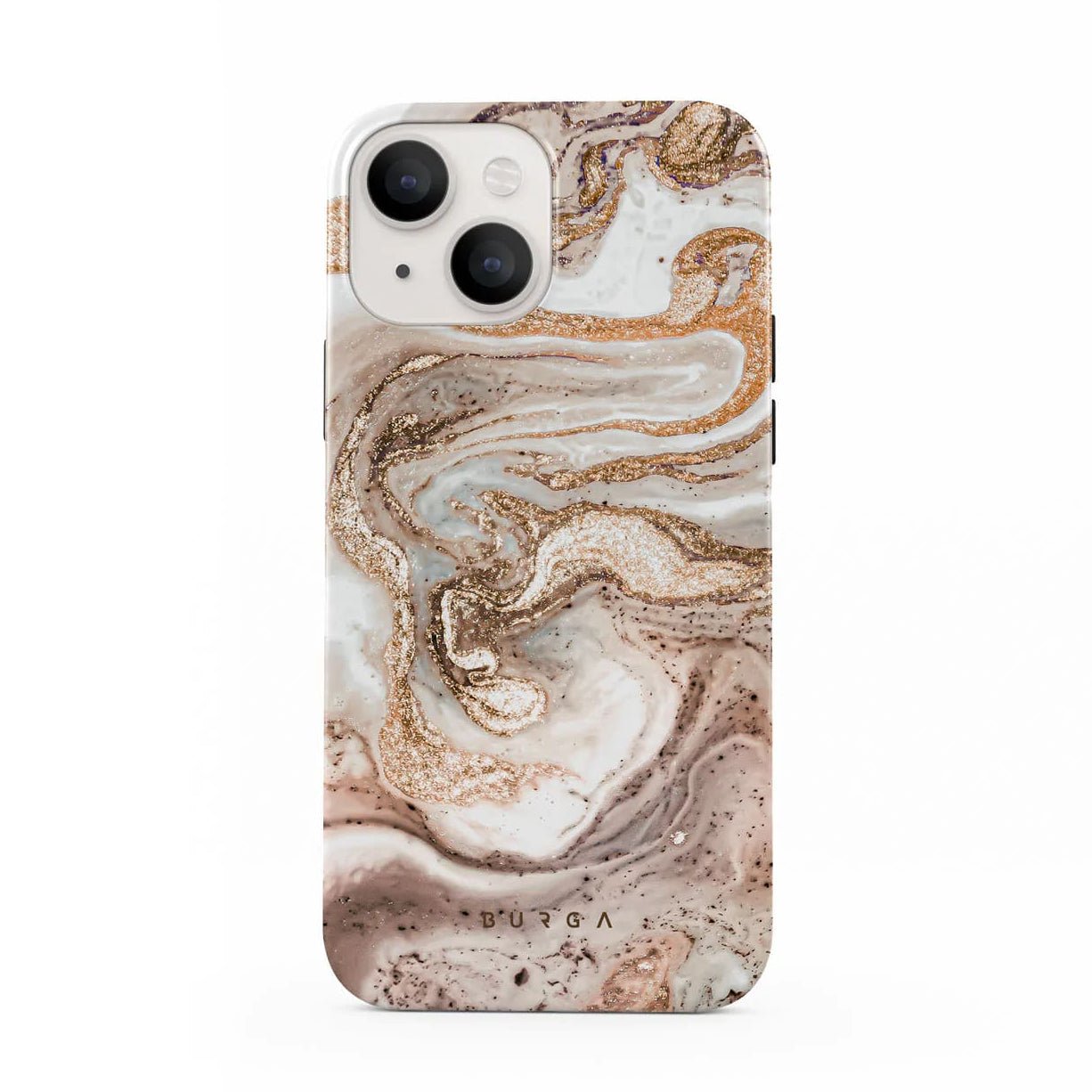 Burga iPhone 14 Plus Fashion Tough Σκληρή Θήκη - Cappuccino