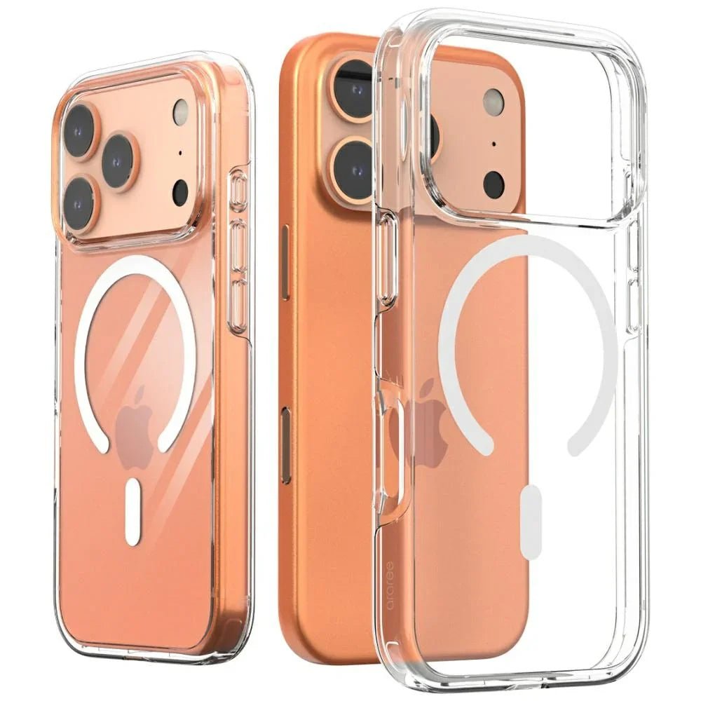 Araree iPhone 17 Pro - Duple M MagSafe - Σκληρή Θήκη με Πλαίσιο Σιλικόνης - Clear