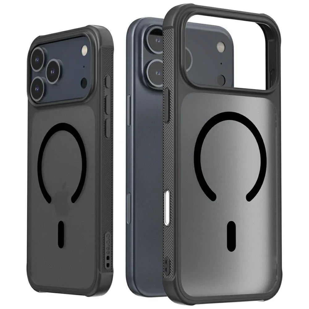 Araree iPhone 17 Pro Max - Duple M Armor MagSafe - Σκληρή Θήκη με Πλαίσιο Σιλικόνης - Black