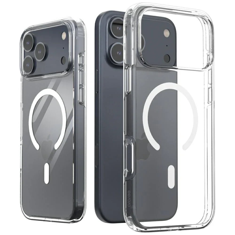 Araree iPhone 17 Pro Max - Duple M MagSafe - Σκληρή Θήκη με Πλαίσιο Σιλικόνης - Clear