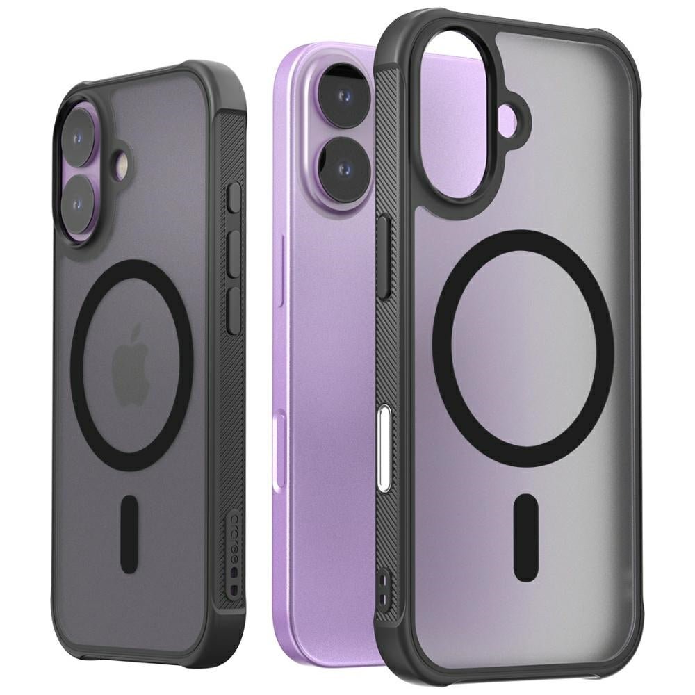 Araree iPhone 17 - Σκληρή Θήκη με Πλαίσιο Σιλικόνης - Duple M Armor MagSafe - Black