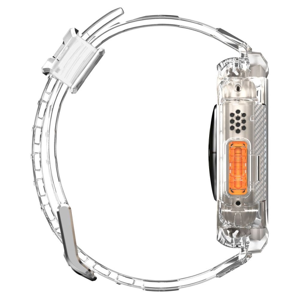Spigen Λουράκι Apple Watch Ultra (1/2/3) - 49mm Rugged Armor Pro - Διάφανο