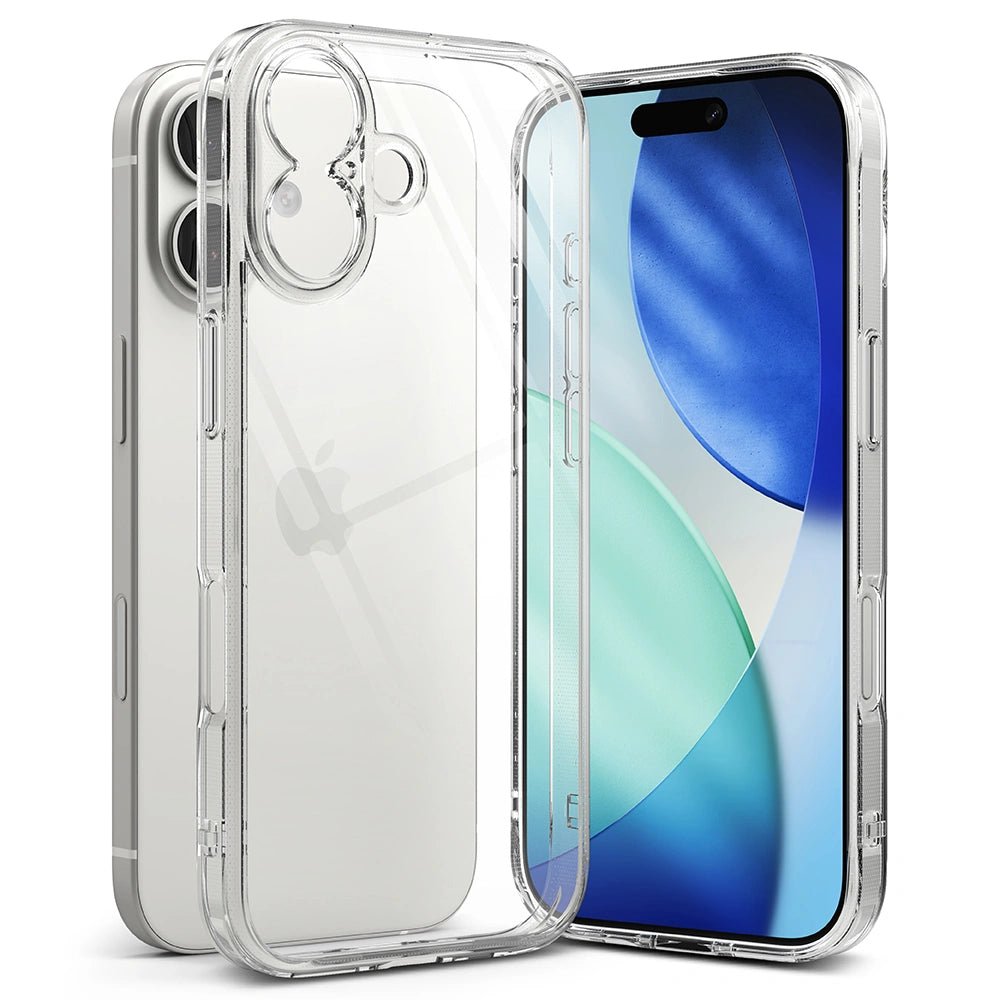 Ringke iPhone 17 Fusion Σκληρή Θήκη με Πλαίσιο Σιλικόνης - Διάφανη