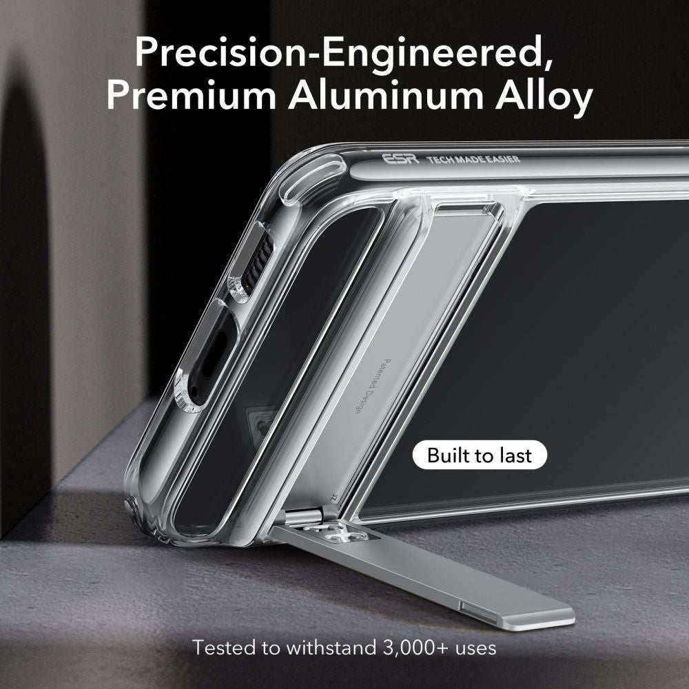 ESR Samsung Galaxy S23 Air Shield Boost Σκληρή Θήκη με Πλαίσιο Σιλικόνης και Stand - Διάφανη