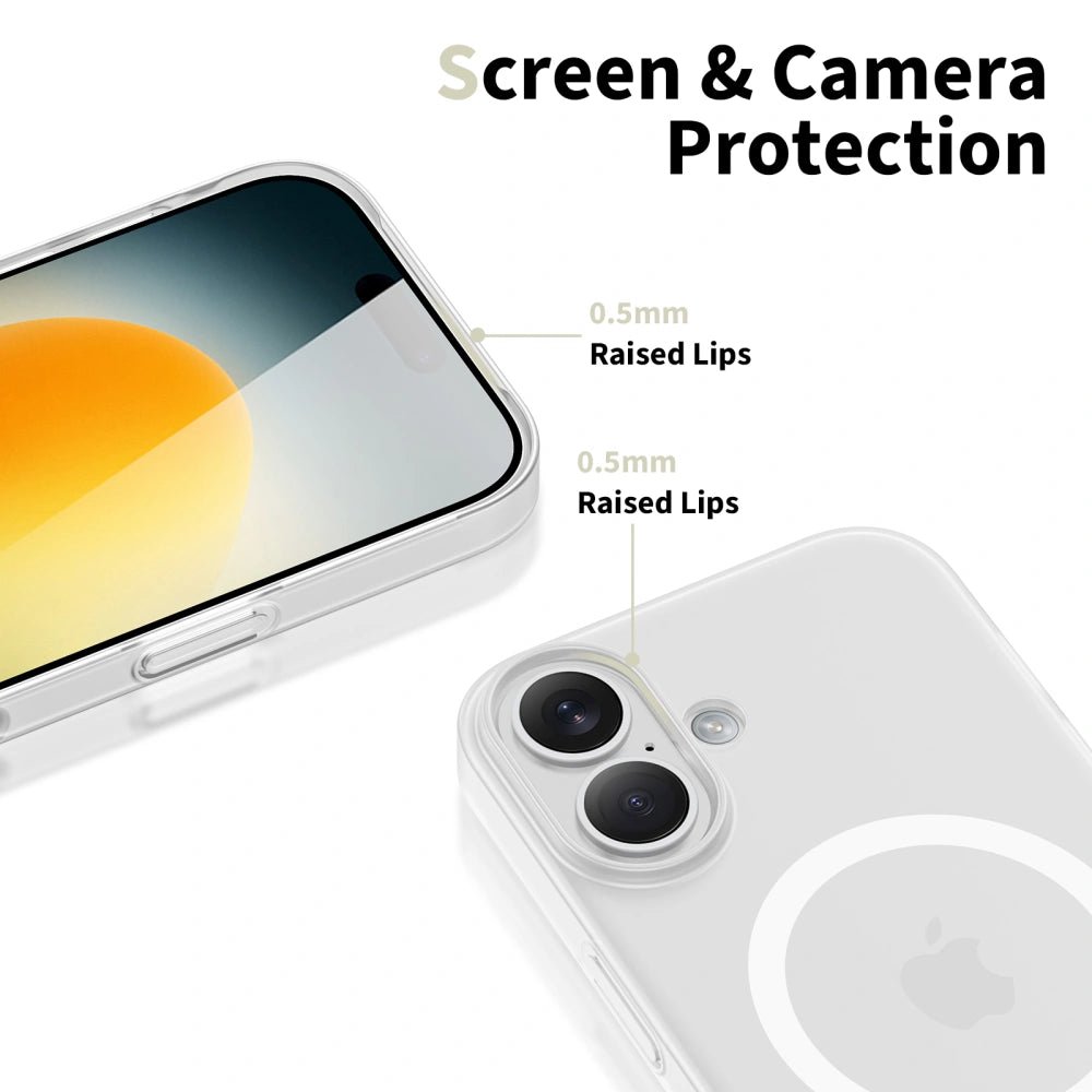 Tech - Protect iPhone 17 MagSlim - Σκληρή Θήκη με MagSafe - Matte / White