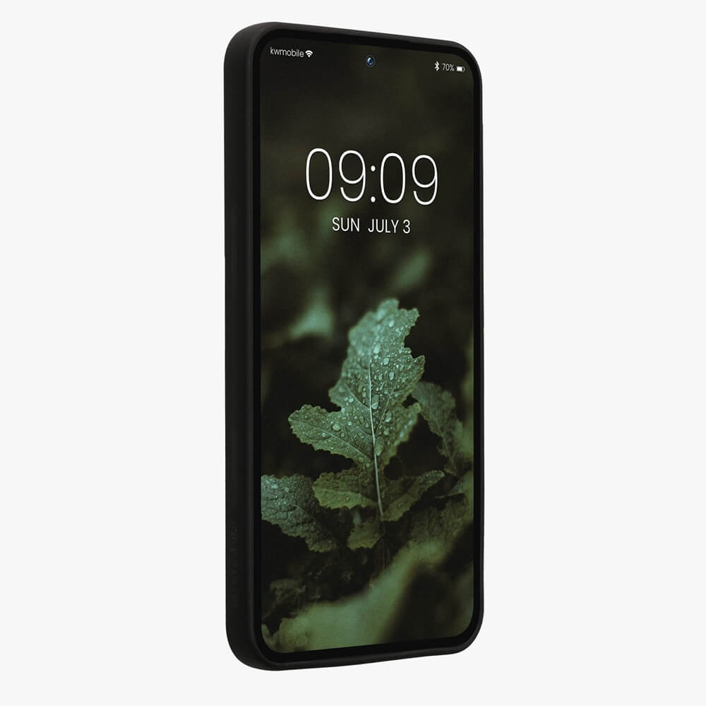 KW Samsung Galaxy A55 5G Θήκη από Φυσικό Ξύλο - Dark Brown