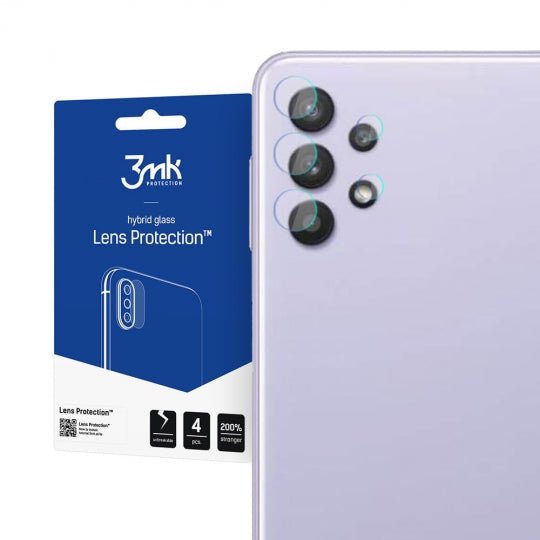 3MK Samsung Galaxy A33 5G Αντιχαρακτικό Γυαλί για την Κάμερα - 4 Τεμάχια - Διάφανο