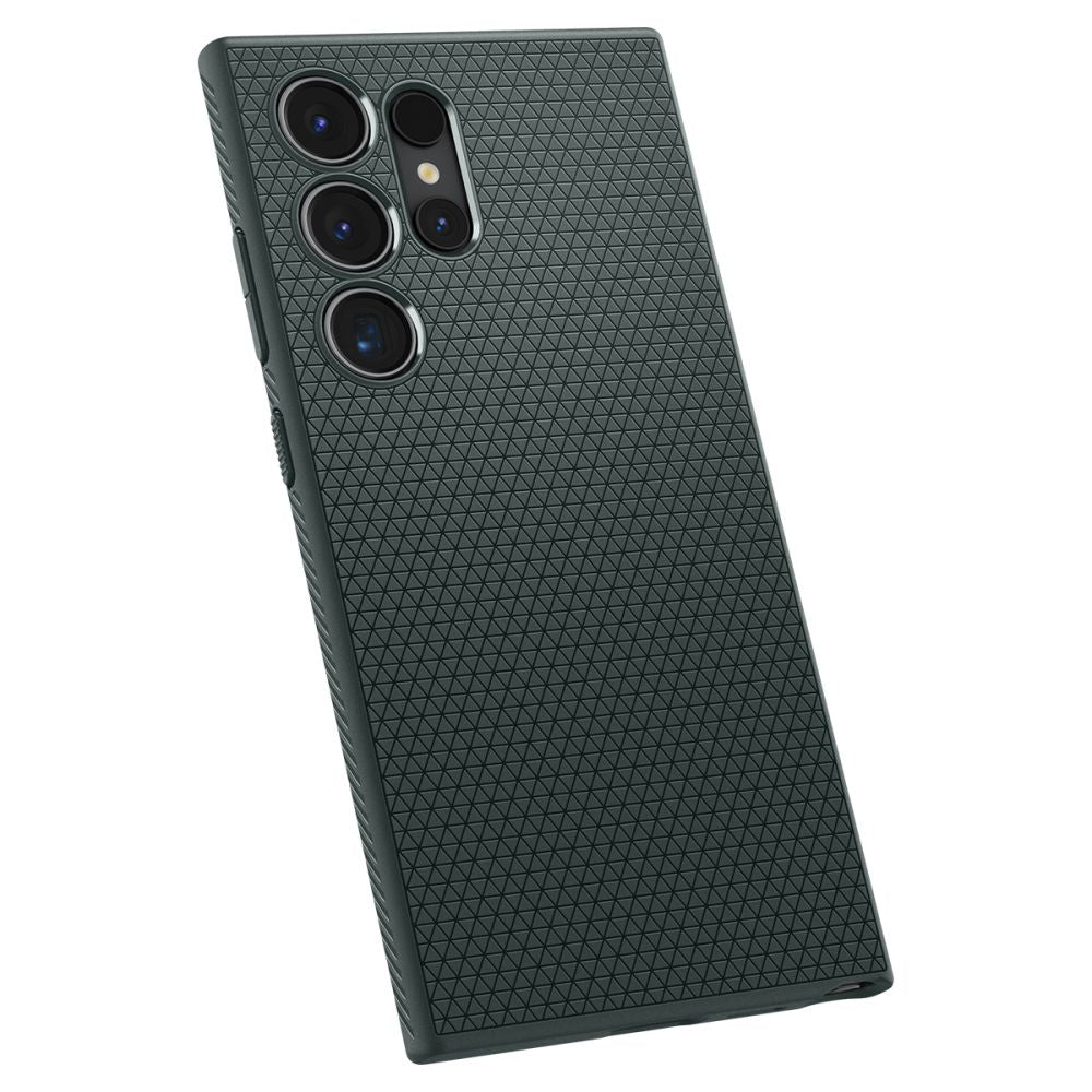 Spigen Samsung Galaxy S24 Ultra Liquid Air Θήκη Σιλικόνης - Abyss Green