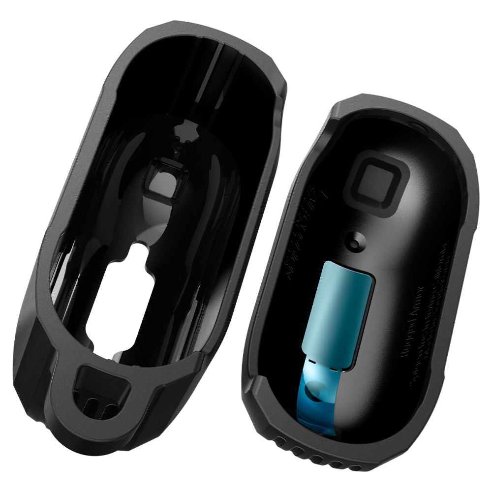Spigen AirPods 4 Θήκη Σιλικόνης - Rugged Armor - Matte Black
