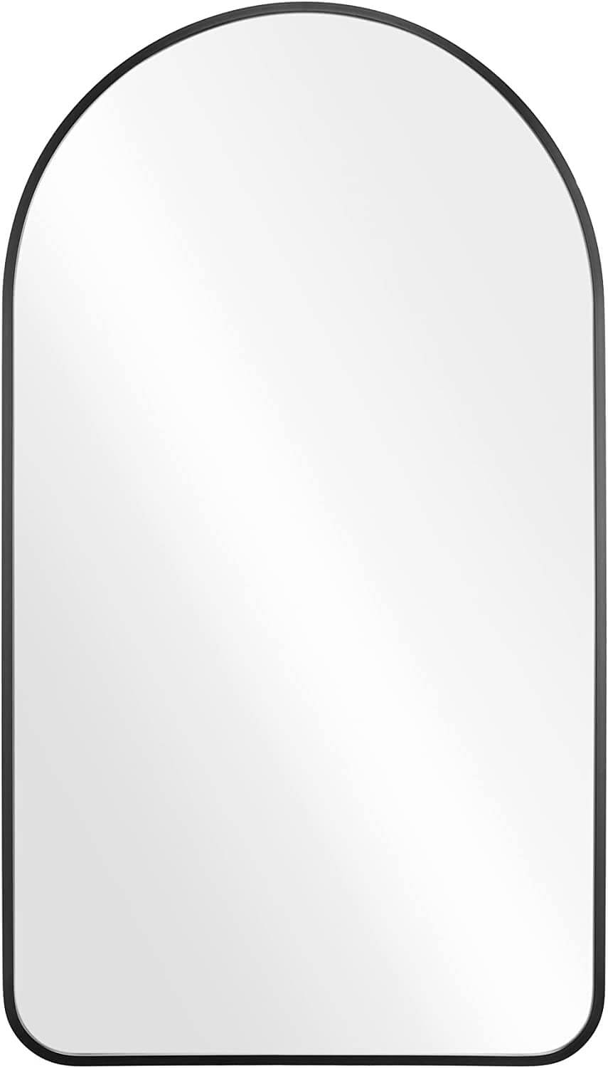 Navaris Τοξοτός Καθρέπτης Τοίχου - 45 x 80 cm - Black - 55894.01