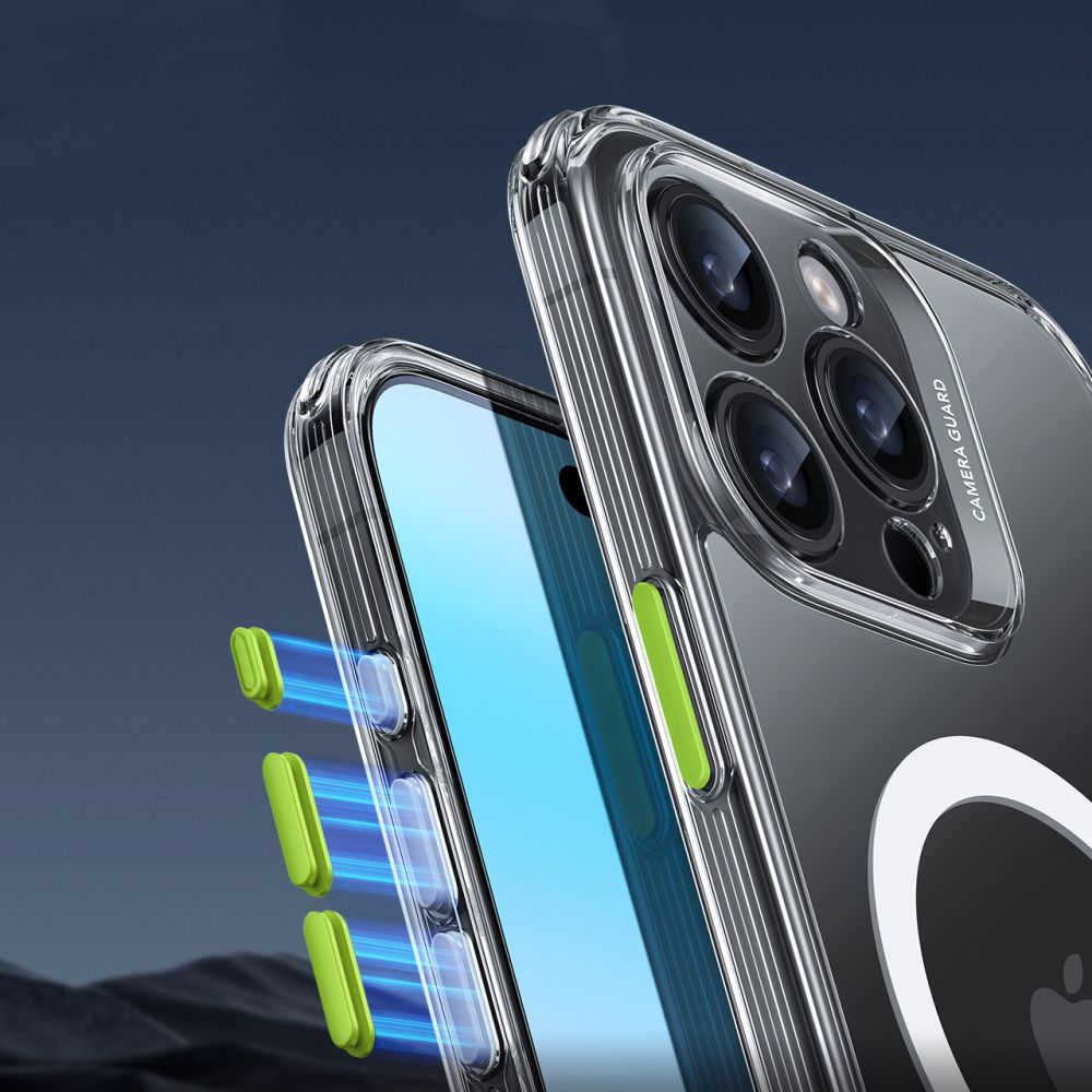 ESR iPhone 16 Pro Max - Classic Pro Halolock - Σετ με 1 Αντιχαρακτικό Γυαλί Οθόνης και Θήκη MagSafe - Διάφανη