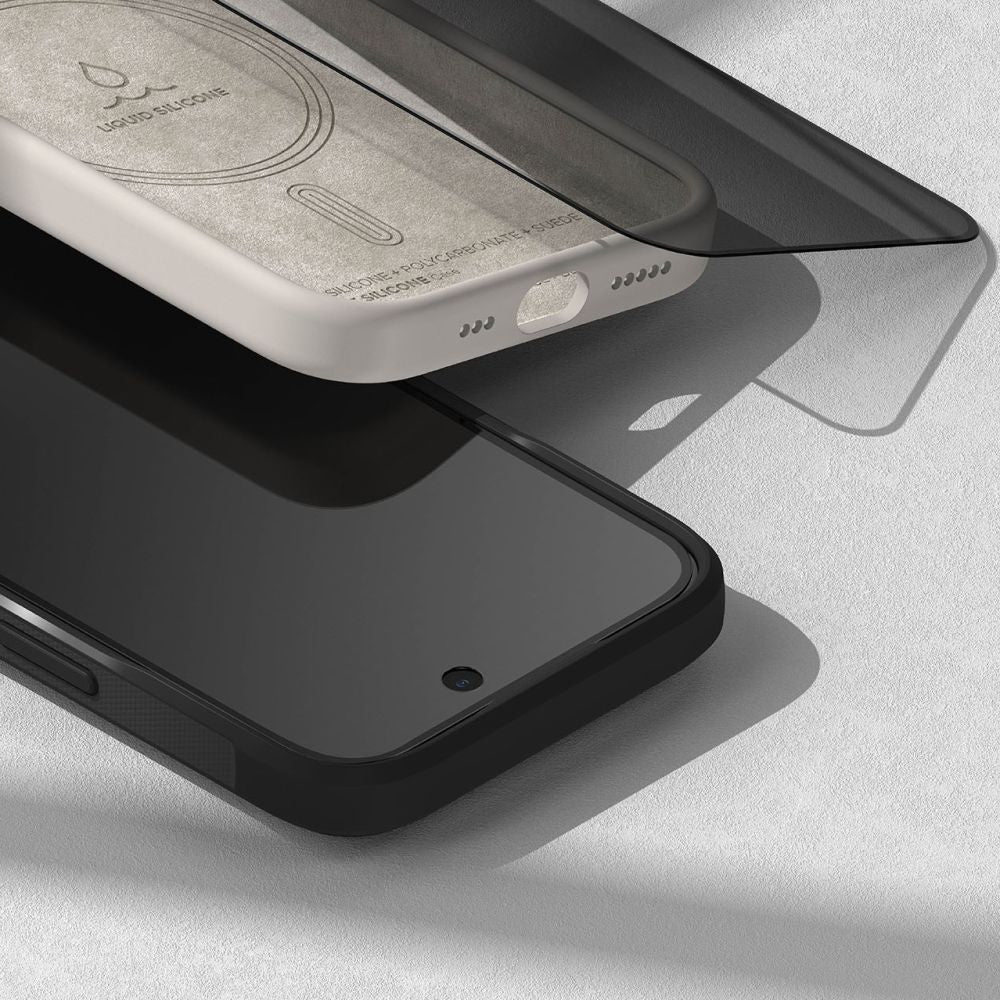 Ringke iPhone 15 TG Glass 0.3mm 2.5D 9H Tempered Glass Αντιχαρακτικό Γυαλί Οθόνης - Privacy