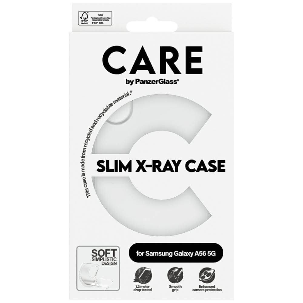 Care by PanzerGlass Samsung Galaxy A56 5G Fashion X - Ray Λεπτή Θήκη από Ανακυκλωμένο Πλαστικό - Διάφανη