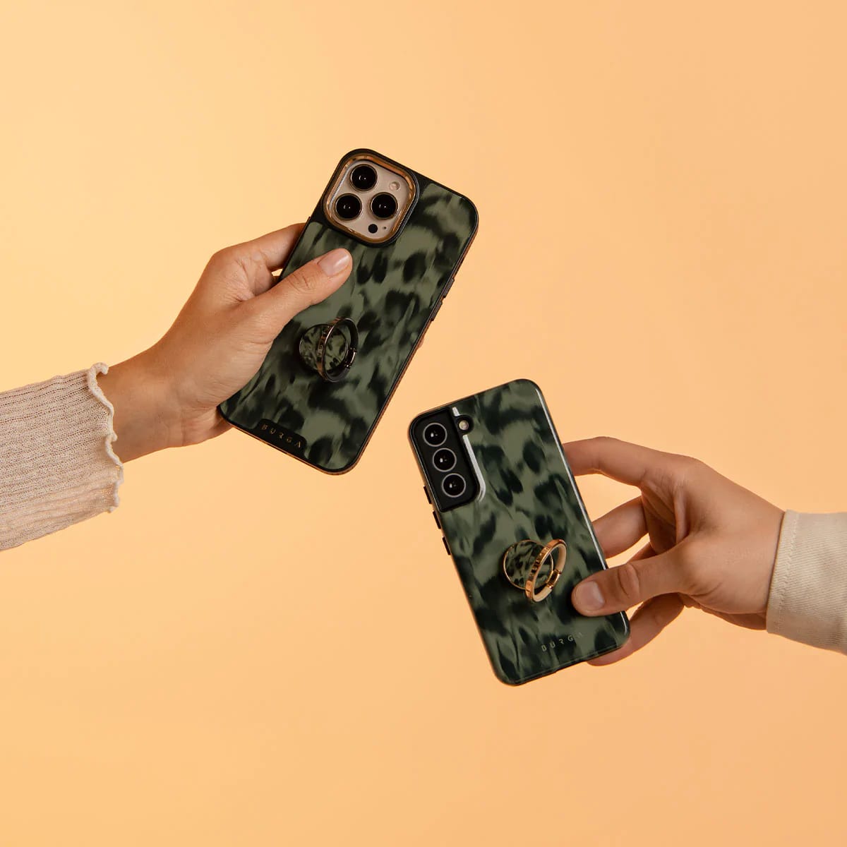 Burga iPhone 13 Pro Fashion Tough Σκληρή Θήκη - Soft Focus