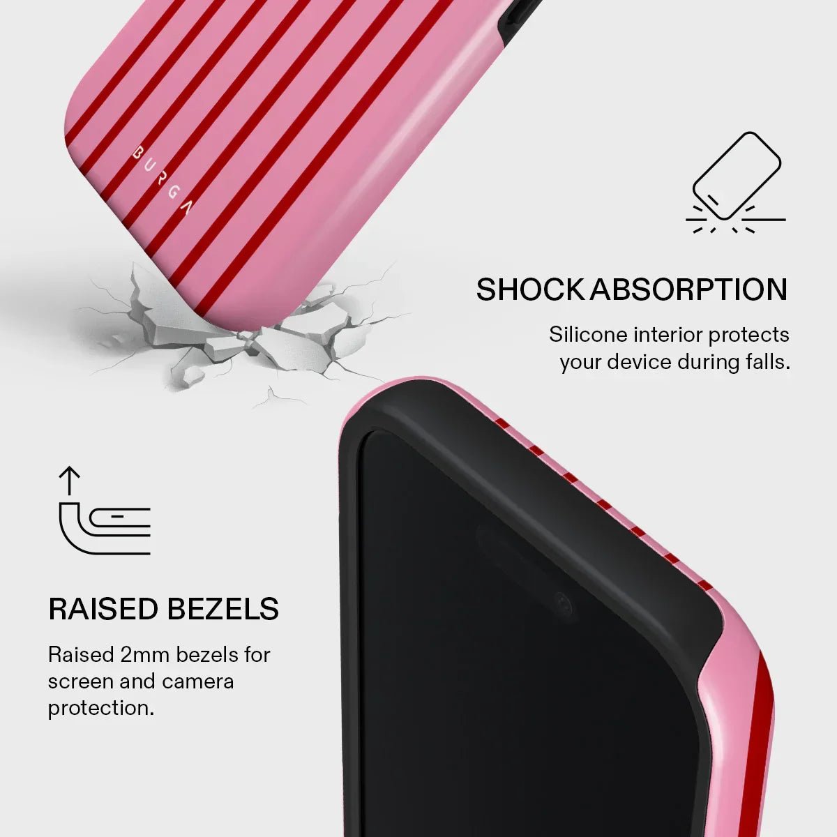 Burga iPhone 17 - Fashion Tough MagSafe - Σκληρή Θήκη με MagSafe - Favorite Bikini