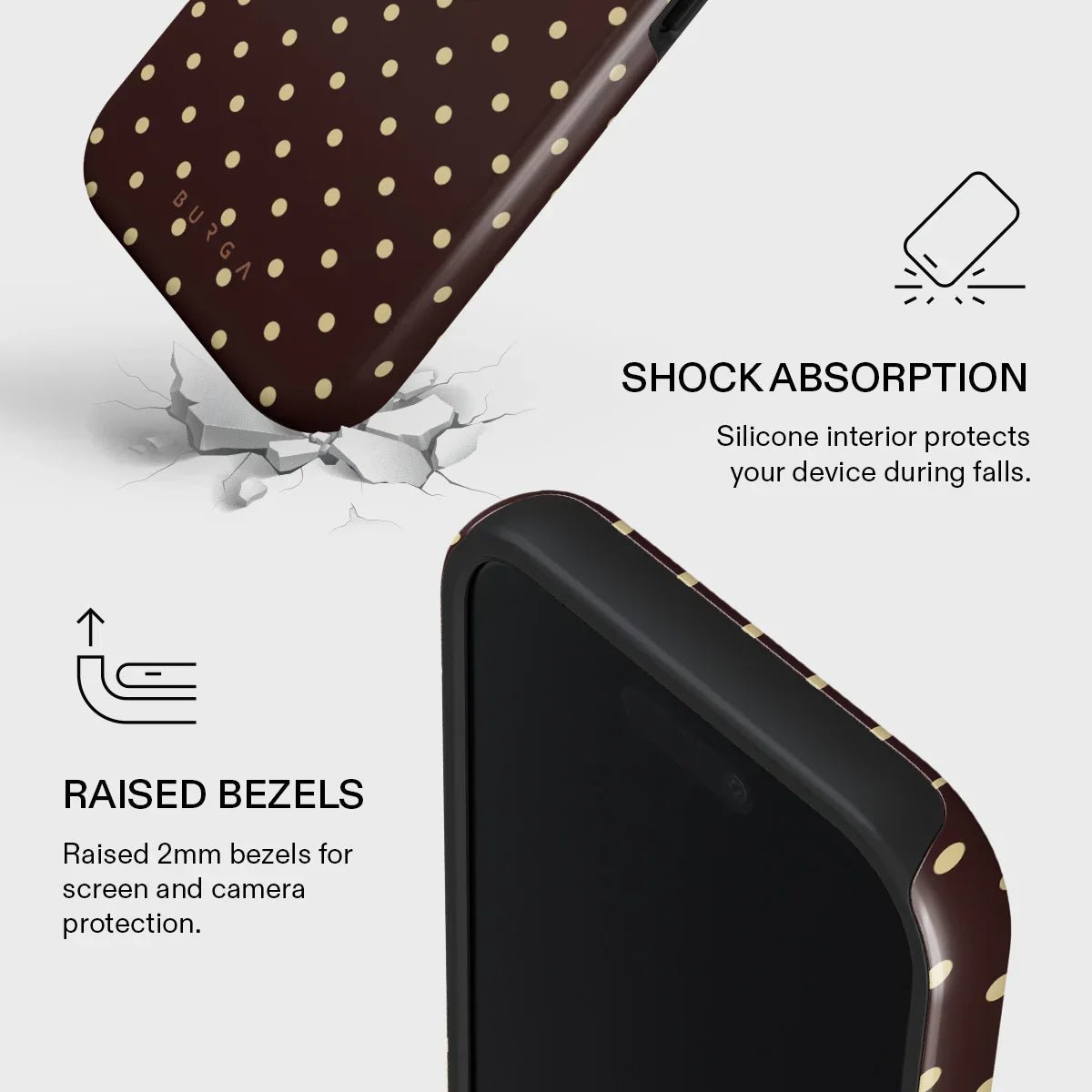 Burga iPhone 17 - Fashion Tough MagSafe - Σκληρή Θήκη με MagSafe - Sorry Busy