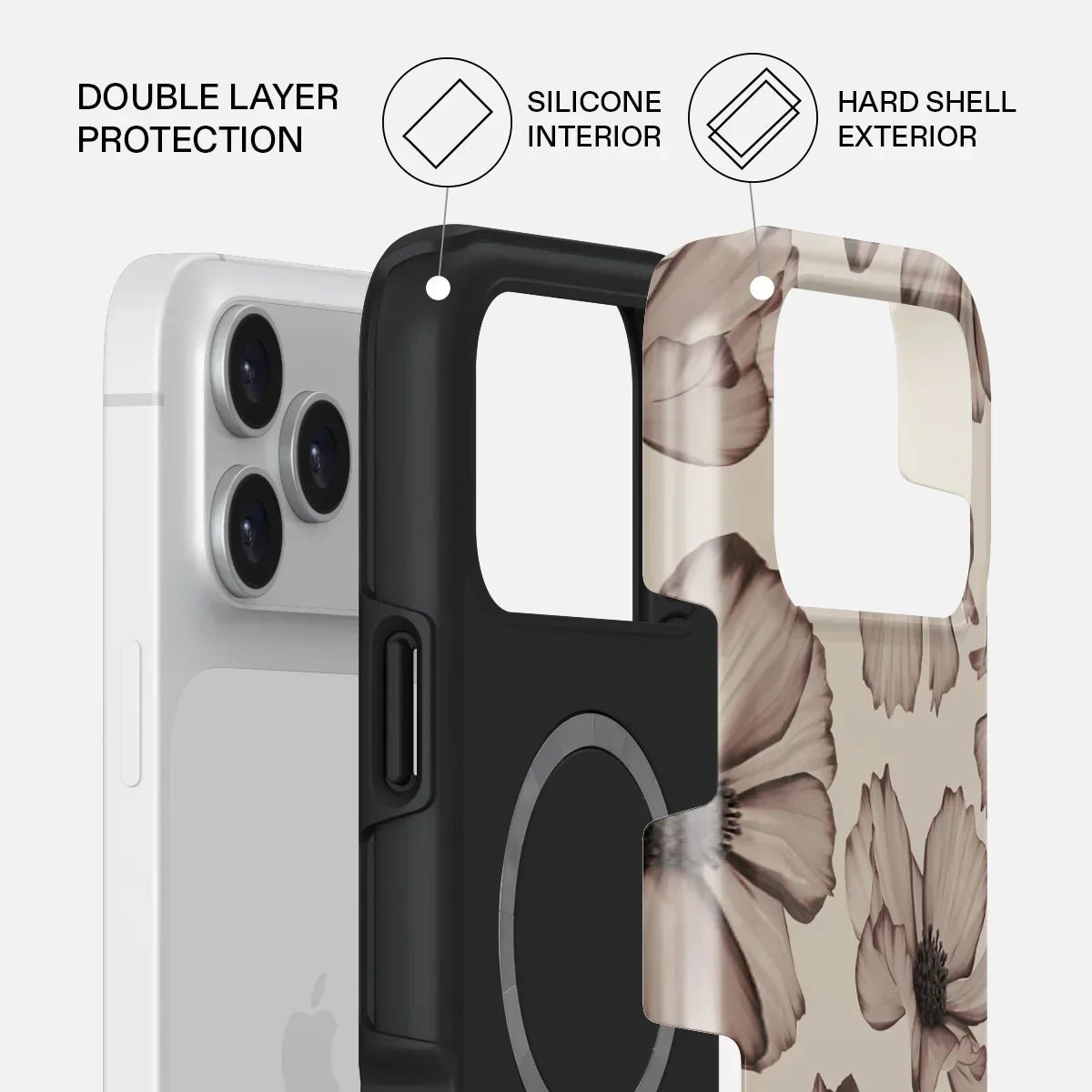 Burga iPhone 17 Pro Max - Fashion Tough MagSafe - Σκληρή Θήκη με MagSafe - Barely Yours