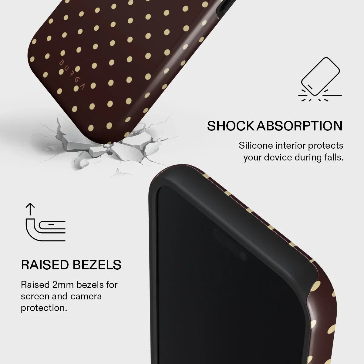 Burga iPhone 17 Pro Max - Fashion Tough MagSafe - Σκληρή Θήκη με MagSafe - Sorry Busy