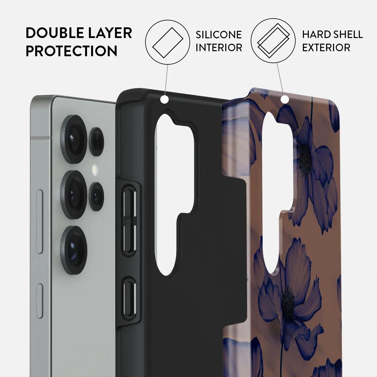 Burga Samsung Galaxy S25 Ultra - Fashion Tough MagSafe - Σκληρή Θήκη με MagSafe - Velvet Night