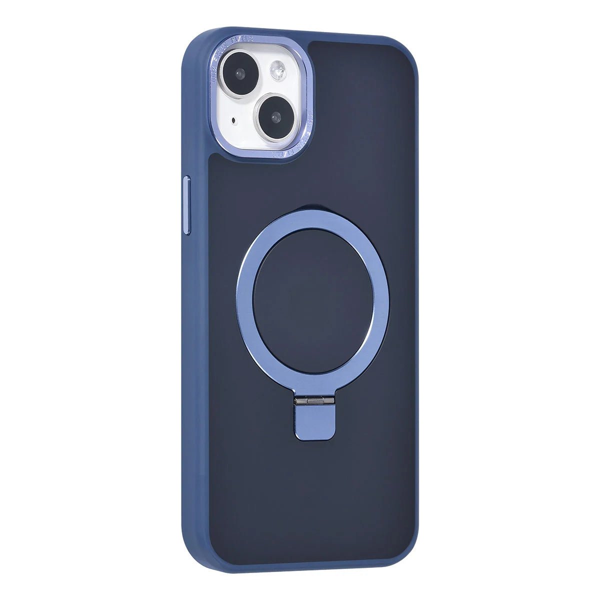 Tuniq iPhone 15 Plus / 14 Plus - MagSafe Σκληρή Θήκη με Δαχτυλίδι Συγκράτησης - Blue