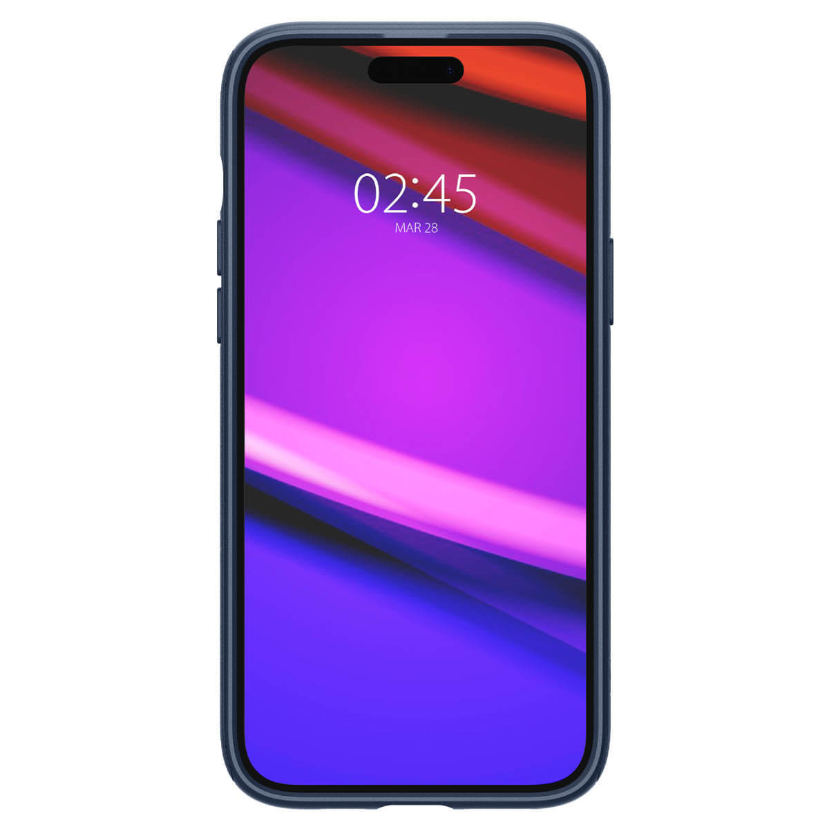 Spigen iPhone 15 Plus Mag Armor Θήκη Σιλικόνης TPU με MagSafe - Navy Blue