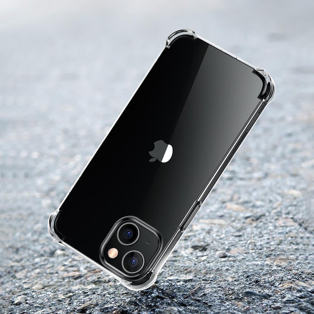 Ugreen iPhone 13 Pro Airbag Case Θήκη Σιλικόνης TPU με Ενισχυμένες Γωνίες - Διάφανη