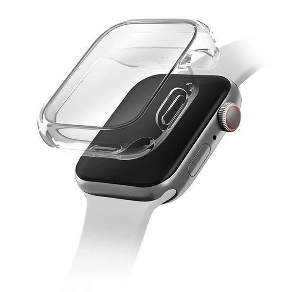 Uniq Θήκη Apple Watch 7 / 8 / 9 - 41 mm Garde Hybrid 360 - Διάφανη