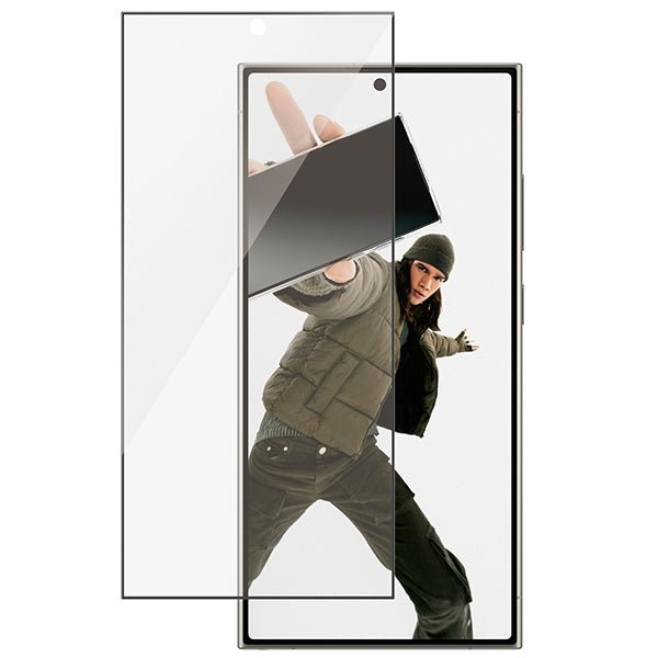 PanzerGlass Samsung Galaxy S24 Ultra - Ultra - Wide Fit Easy Aligner Case Friendly Αντιχαρακτικό Γυαλί Οθόνης - Διάφανο