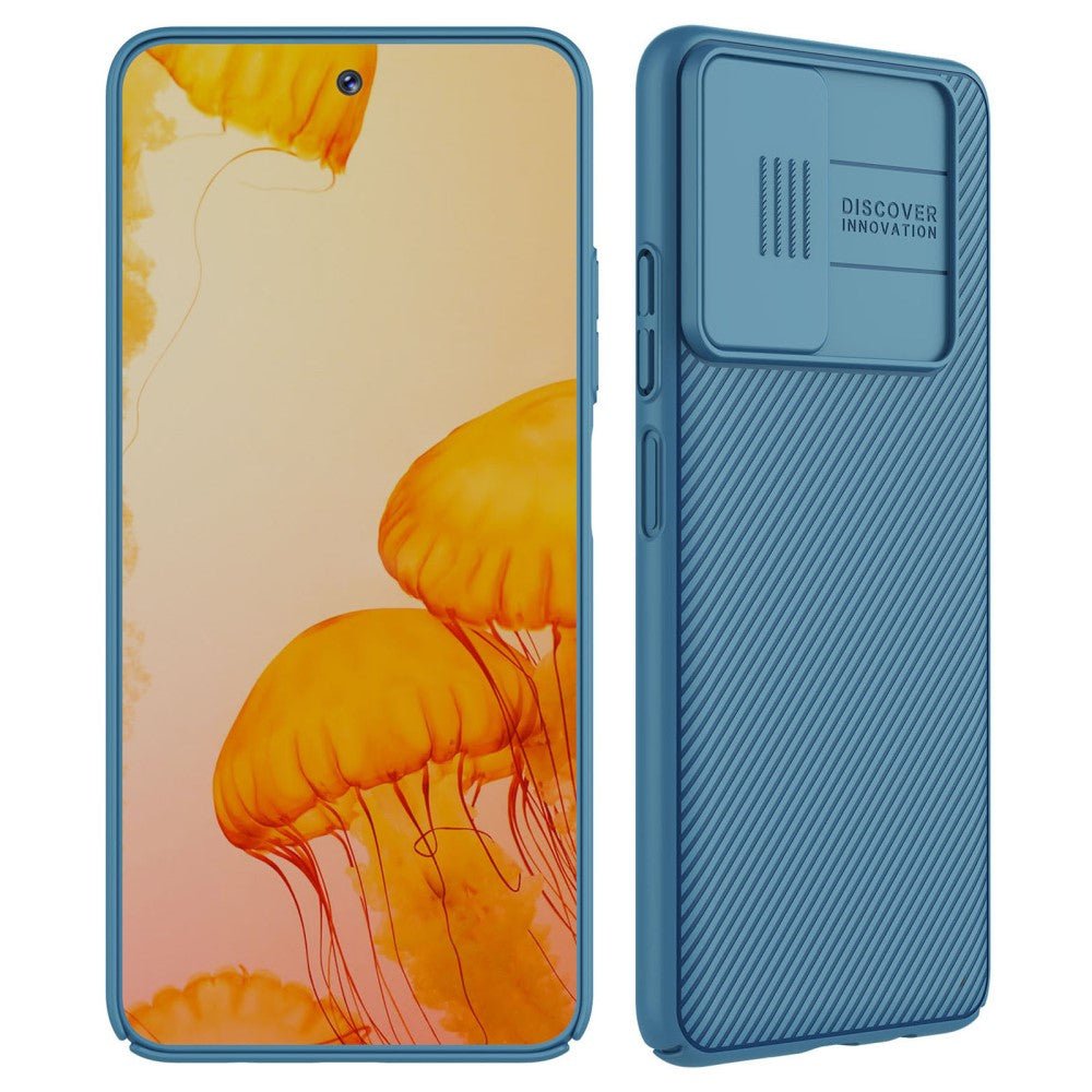 Nillkin Xiaomi Poco M4 Pro 5G / Redmi Note 11S 5G CamShield Σκληρή Θήκη με Κάλυμμα για την Κάμερα - Blue