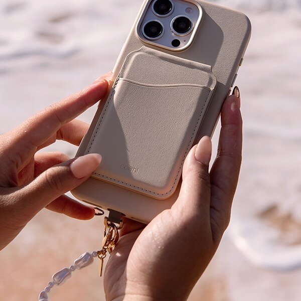 Uniq Coehl Perla Universal Hand Strap - Λουράκι Κινητού για τον Καρπό - White