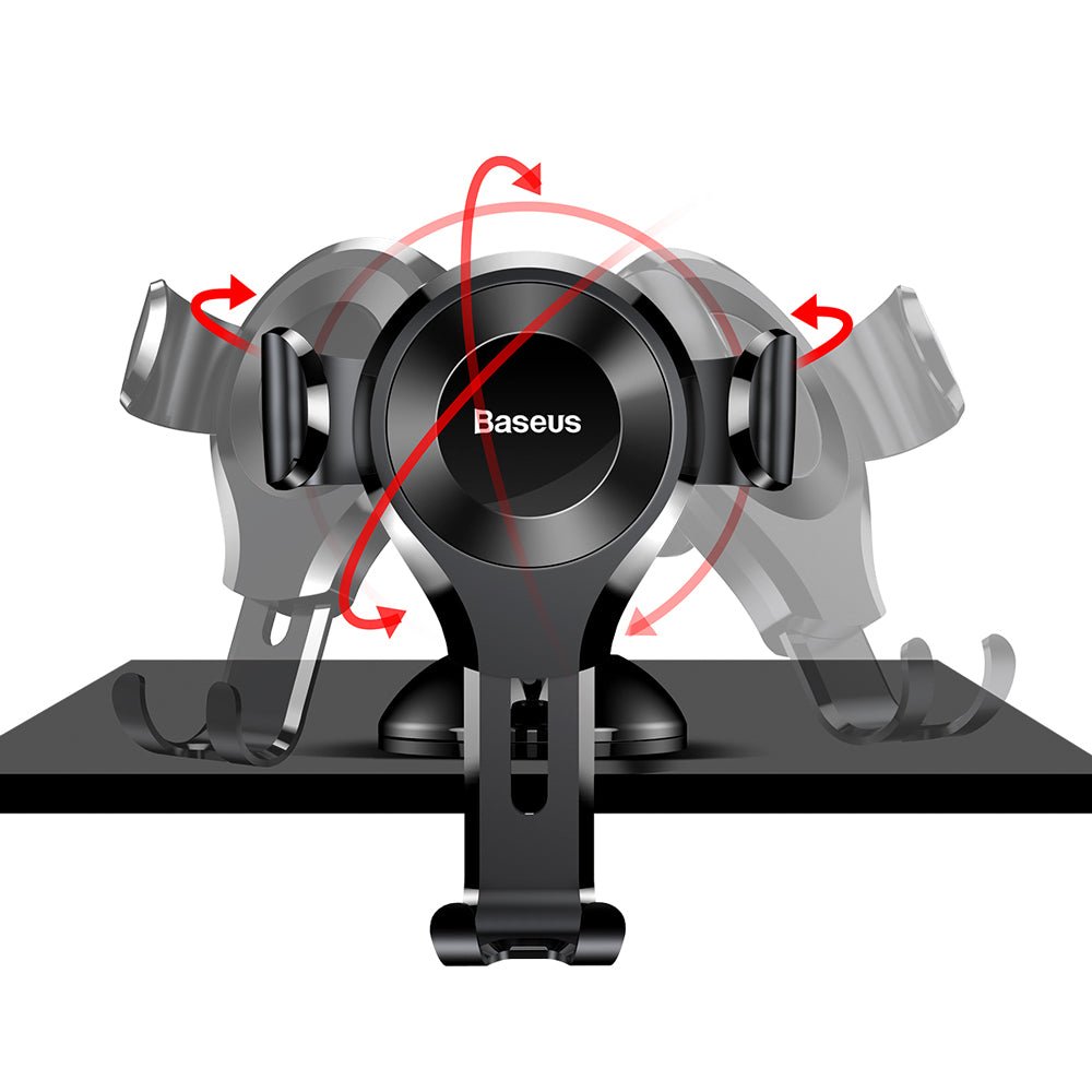 Baseus Osculum Gravity Car Mobile Holder - Universal Βάση Αυτοκινήτου - Black - SUYL - XP01