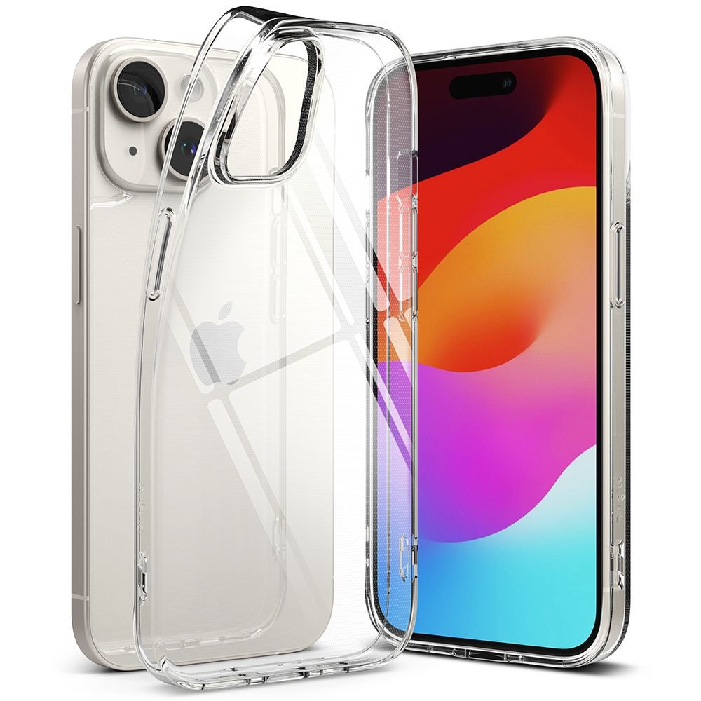 Ringke iPhone 15 Air Ultra Thin TPU Case Λεπτή Θήκη Σιλικόνης - Διάφανη