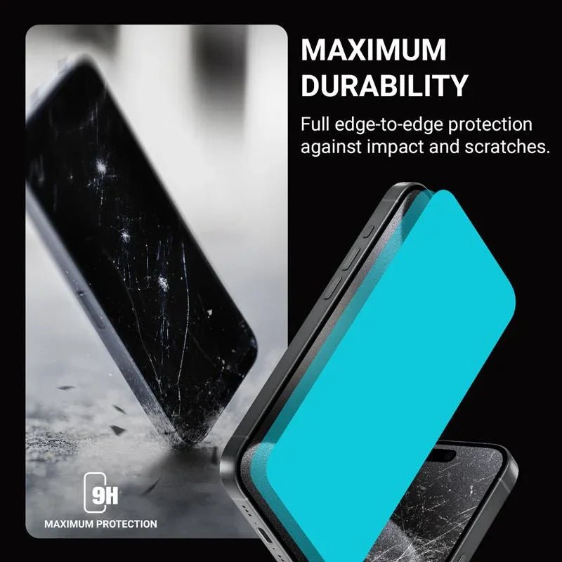 Crong iPhone 16 Pro Max / iPhone 17 Pro Max - Privacy 3D Armour Glass - Αντιχαρακτικό Γυαλί Οθόνης - Privacy