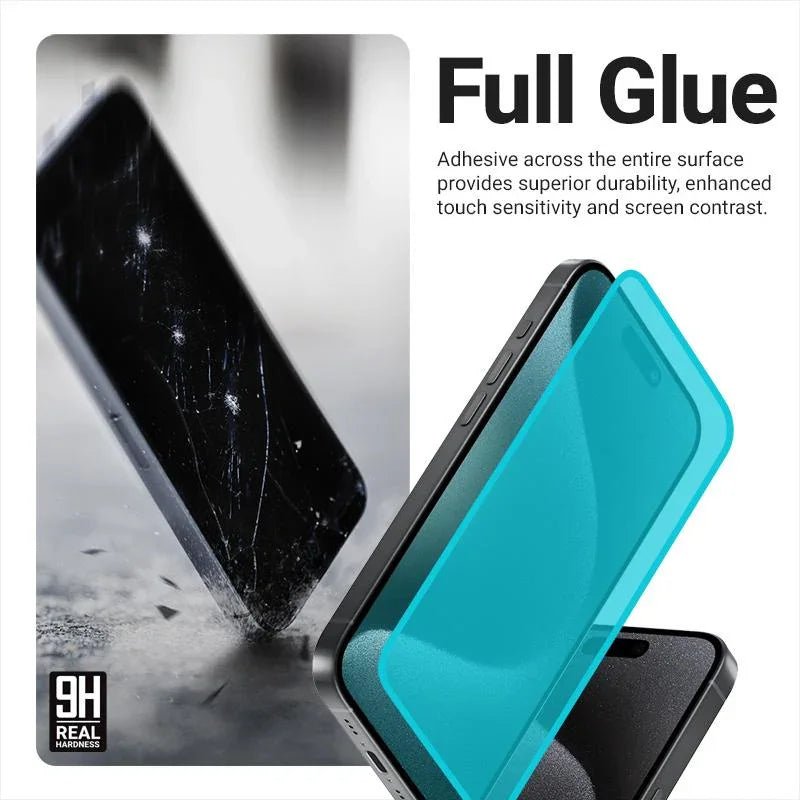 Crong iPhone 17 Pro - 3D Armour Glass - Full Screen Αντιχαρακτικό Γυαλί Οθόνης - Clear