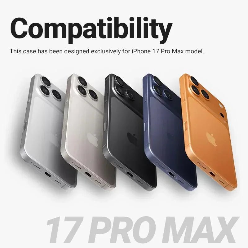 Crong iPhone 17 Pro Max - Clear Mag Cover - Σκληρή Θήκη με Πλαίσιο Σιλικόνης και MagSafe - Clear