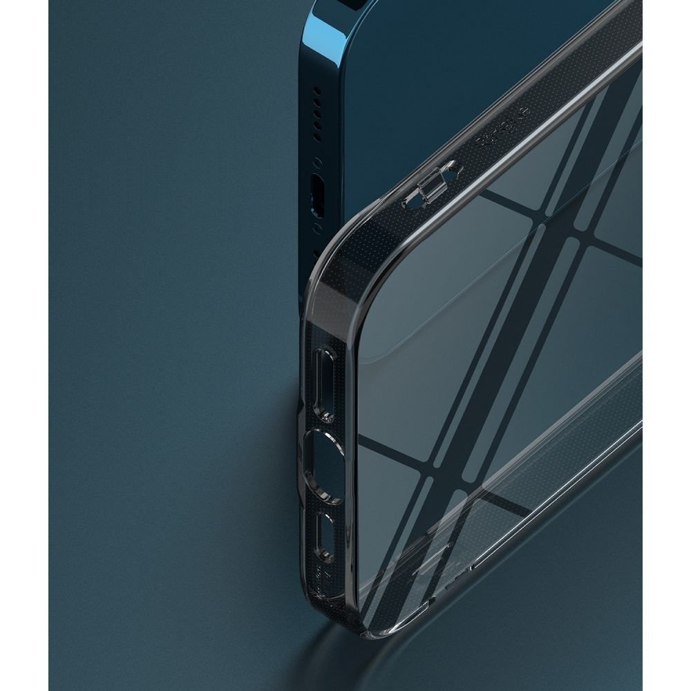 Ringke iPhone 13 Pro Air Ultra - Thin TPU Case Λεπτή Θήκη Σιλικόνης - Smoke Black / Διάφανη