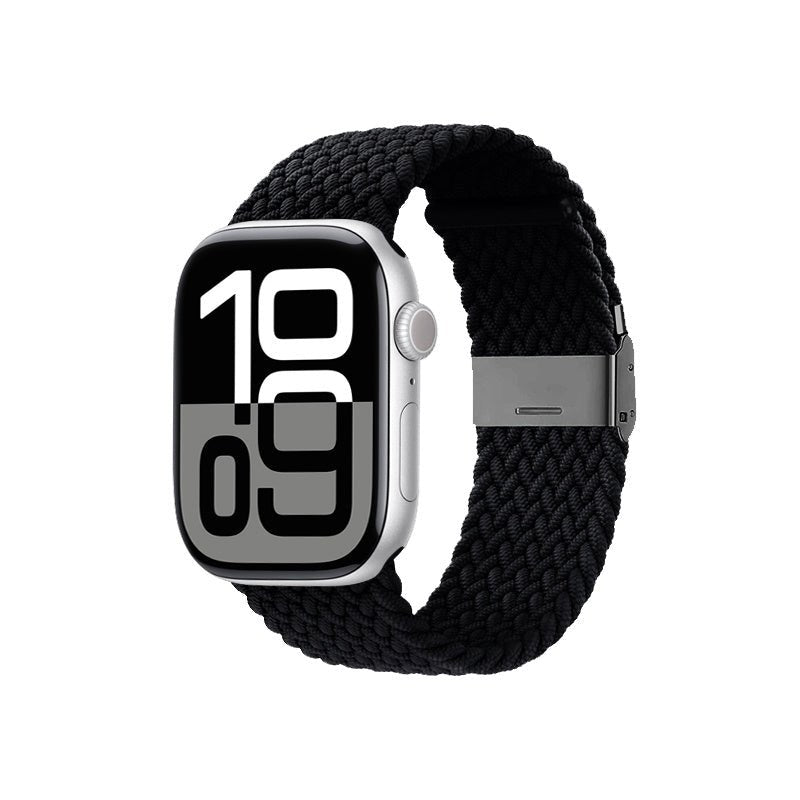 Crong Λουράκι Apple Watch 4/5/6/7/8/9/10/11 - SE (1/2/3) - ULTRA (1/2/3) - 44/45/46/49mm Wave Band - Graphite