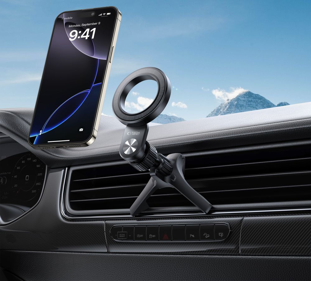 Tech - Protect N53 Μαγνητική MagSafe Βάση Αυτοκινήτου Αεραγωγού - Black