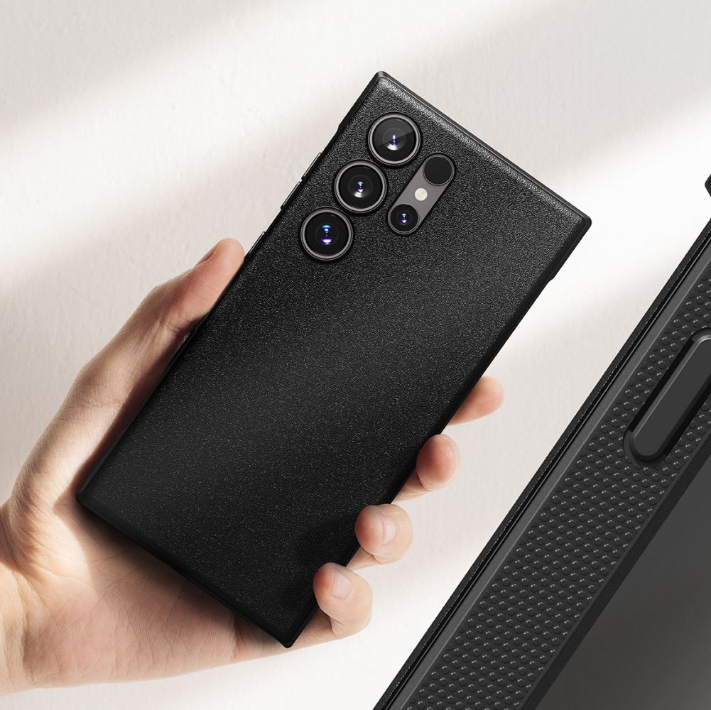 Ringke Samsung Galaxy S24 Ultra Onyx Durable TPU Case Θήκη Σιλικόνης - Black