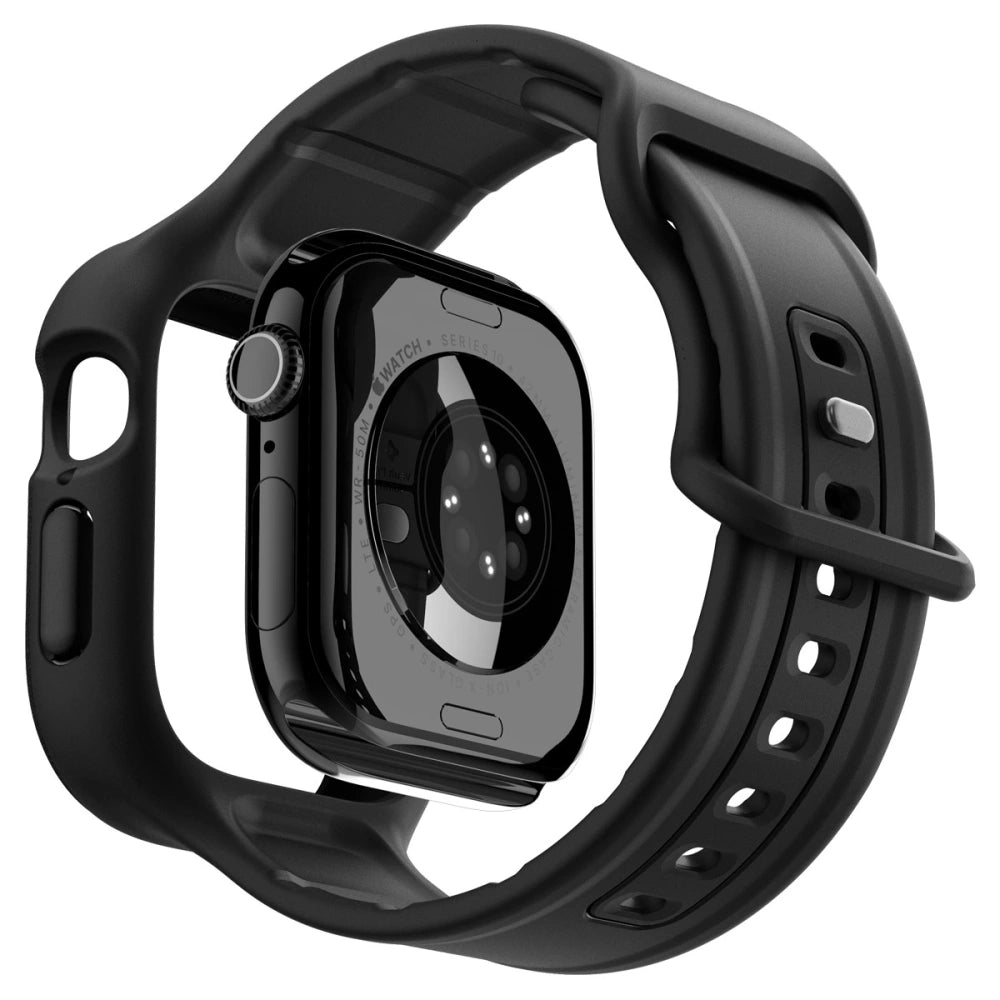 Spigen Λουράκι Apple Watch 10/11 - 42mm με Θήκη Προστασίας - Vault Pro - Matte Black