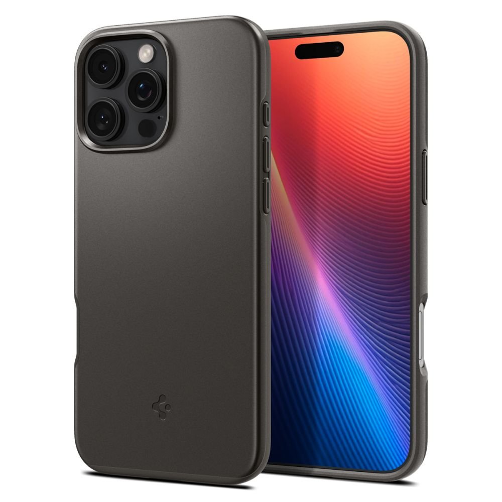 Spigen iPhone 16 Pro Thin Fit Mag Θήκη με MagSafe - Gunmetal
