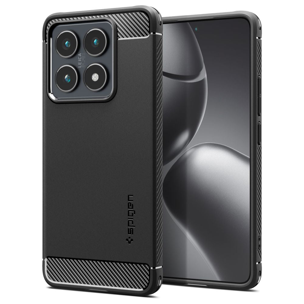Spigen Xiaomi 14T Pro Θήκη TPU Rugged Armor - Matte Black