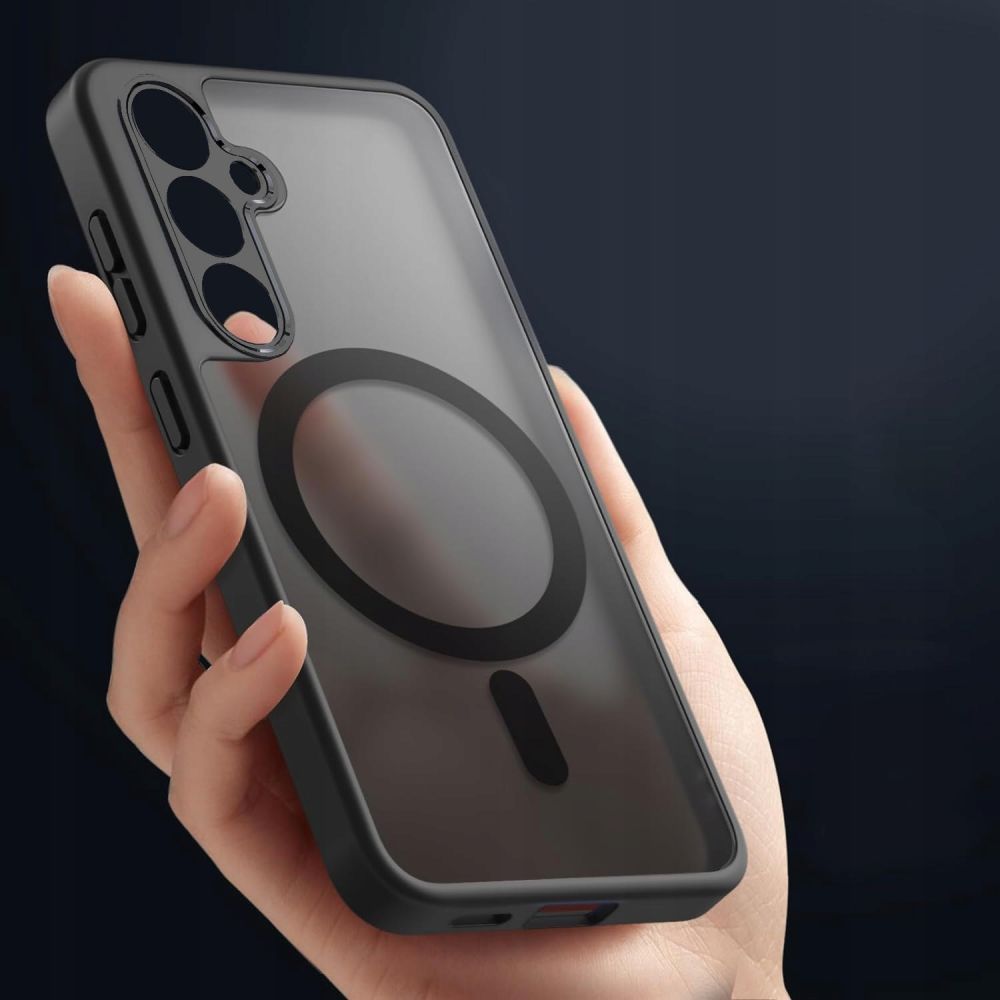 Tech - Protect Xiaomi 14T Pro MagMat Σκληρή Θήκη με Πλαίσιο Σιλικόνης και MagSafe - Matte Black