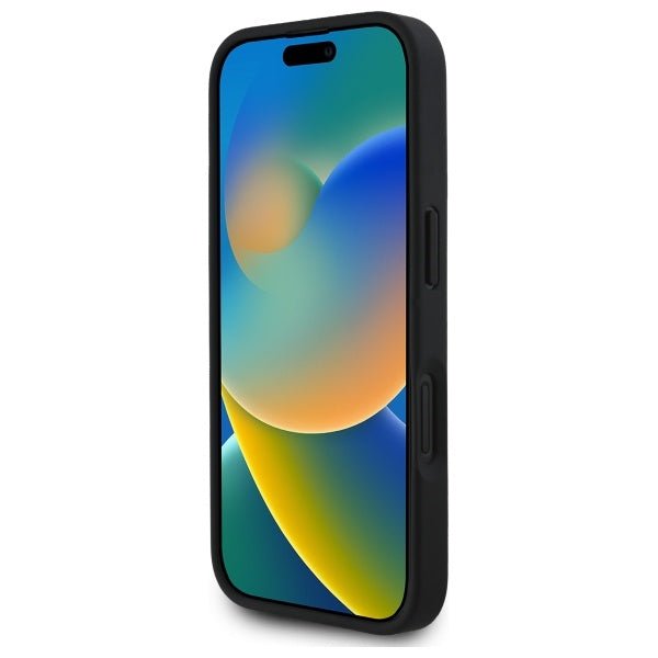 Red Bull iPhone 16 Plus - Carbon Fiber Power Bar - MagSafe Σκληρή Θήκη με Πλαίσιο Σιλικόνης - Black - RBHMP16M24CFGSMK