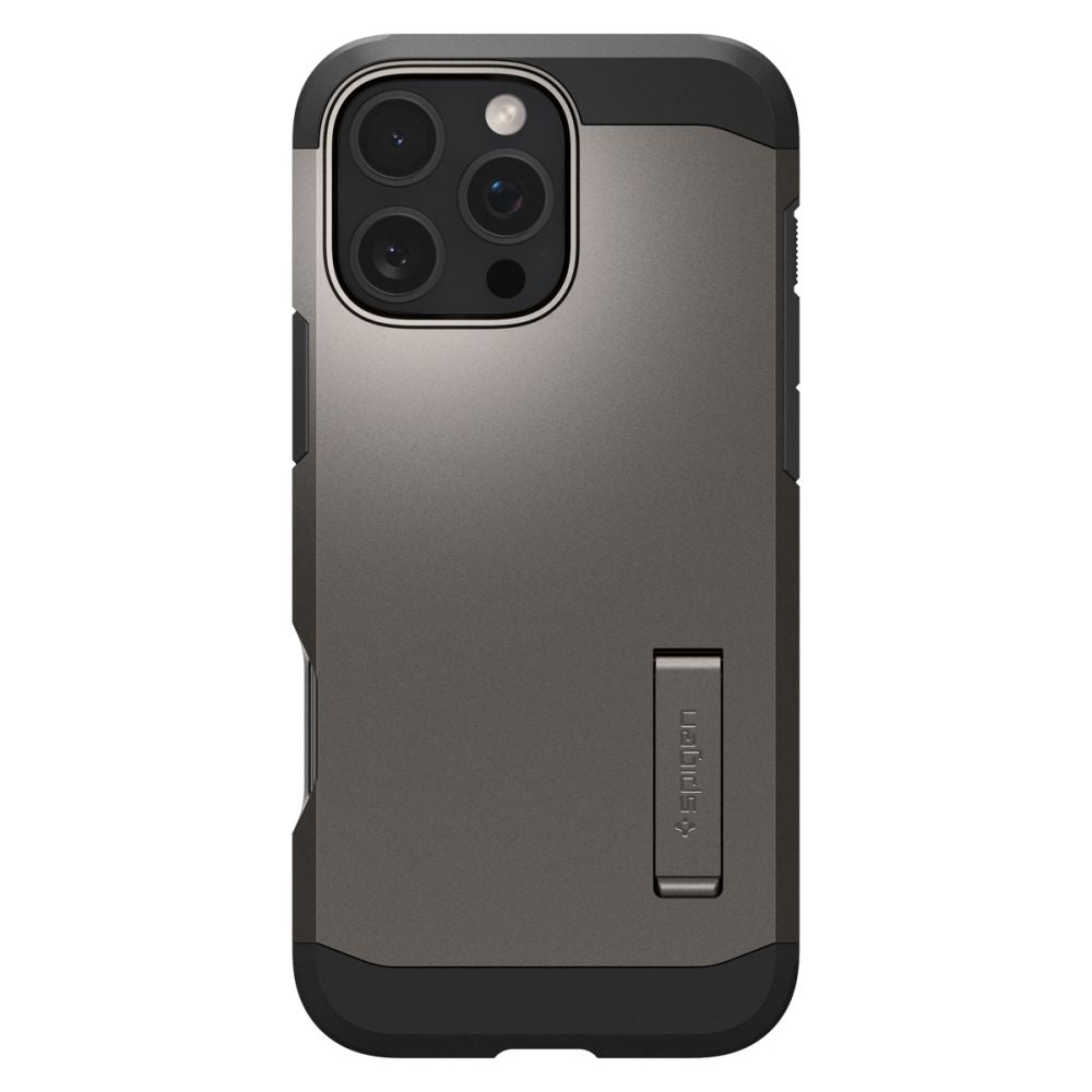 Spigen iPhone 16 Pro Tough Armor Mag Σκληρή Θήκη με MagSafe - Gunmetal