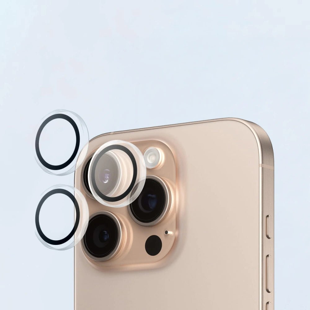 Tech - Protect iPhone 16 Pro Max / iPhone 17 Pro Max Easy Set+ - Σετ με 2 Αντιχαρακτικά Γυαλιά Οθόνης με οδηγό και 1 Αντιχαρακτικό Γυαλί για την Κάμερα - Διάφανα