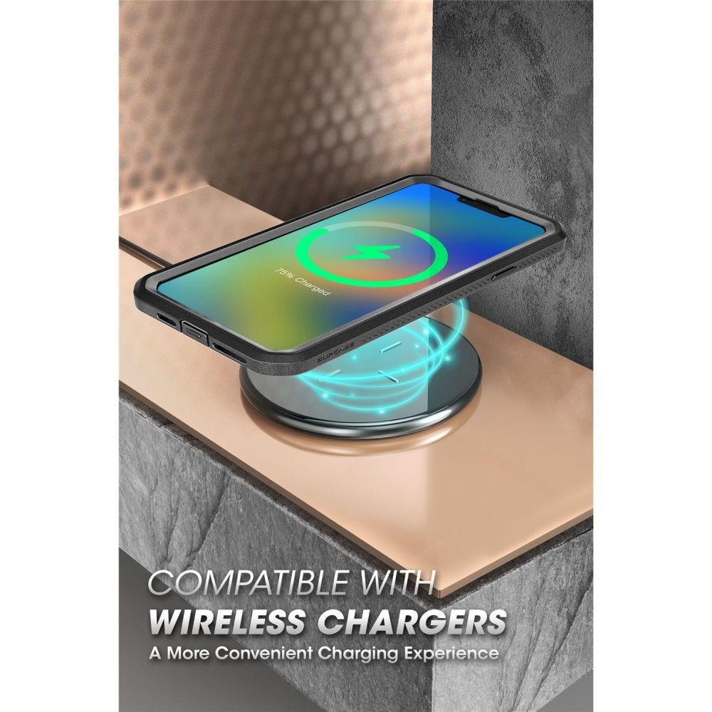 Supcase iPhone 14 Plus Unicorn Beetle Pro Σκληρή Θήκη με Προστασία Οθόνης και Stand - Black